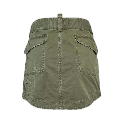 Military Mini Skirt
