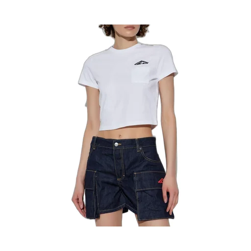 Cropped Crewneck T-Shirt