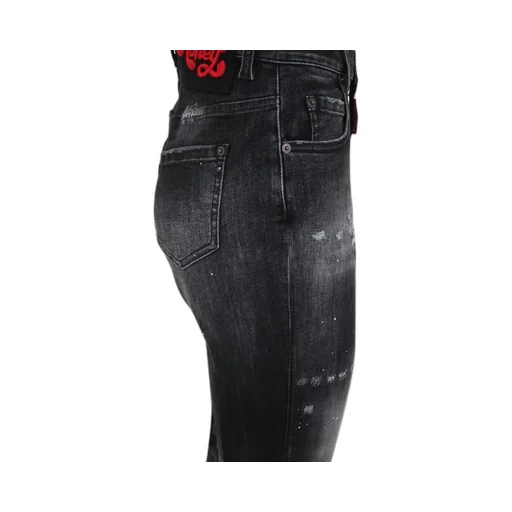 Flared Distressed Jeans