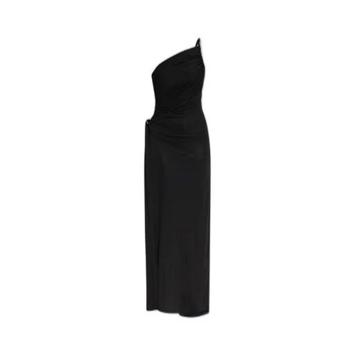 One Shoulder Jersey Dress