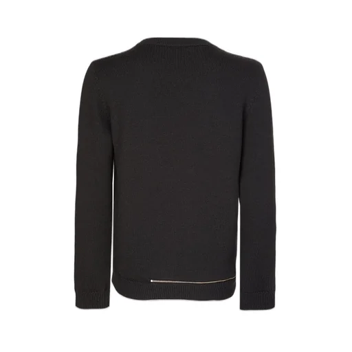 High-Neck Zip Detailed Pullover