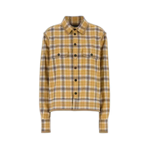 Long Sleeved Checked Shirt