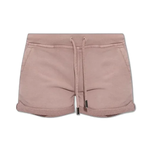 Logo-Printed Rolled Trim Track Shorts