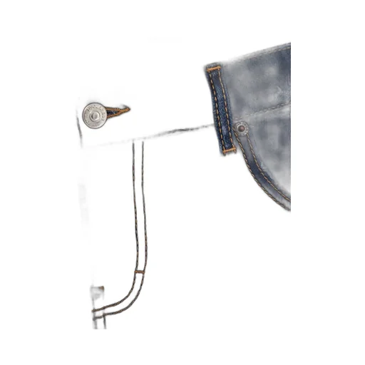 Distressed Mid-Rise Jeans