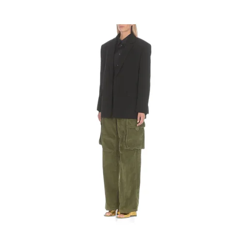 Logo-Plaque Button-Up Shirt