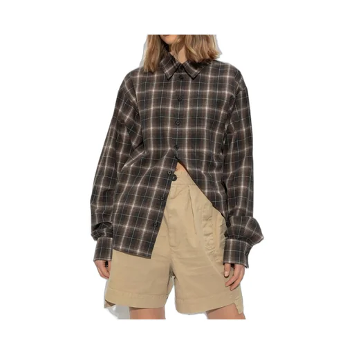 Boxy Checked Shirt