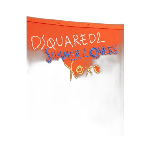 Logo Embroidered Side Tied Swimsuit Bottoms