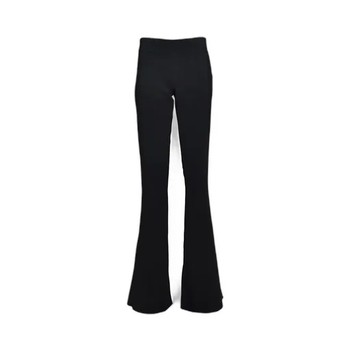 Logo-Plaque Skinny Flared Trousers