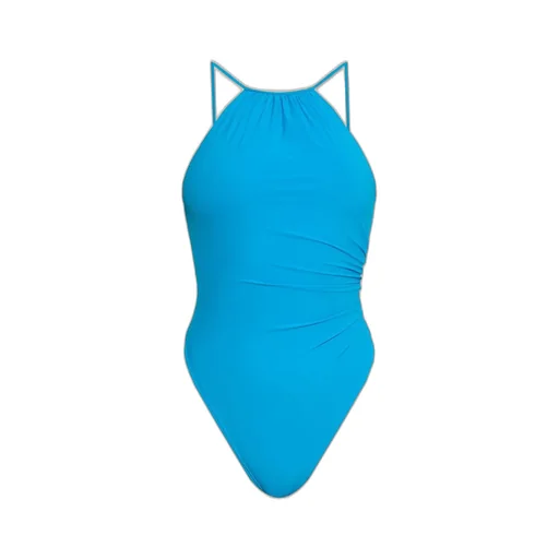 Open Back One-Piece Swimsuit