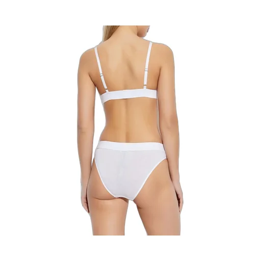 Logo Patch Triangular-Cup Bra