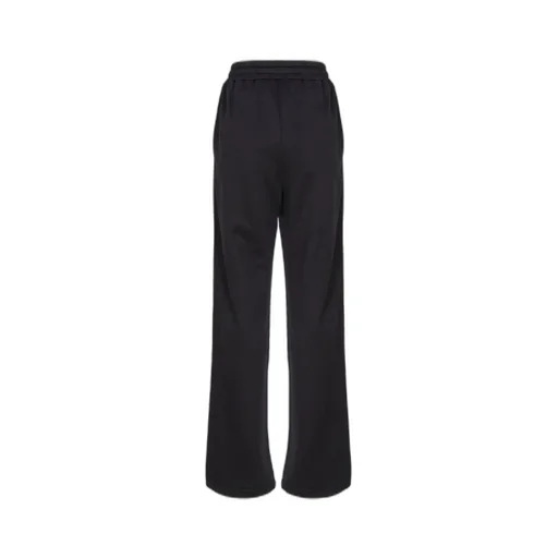 Logo Detailed Wide Leg Track Pants