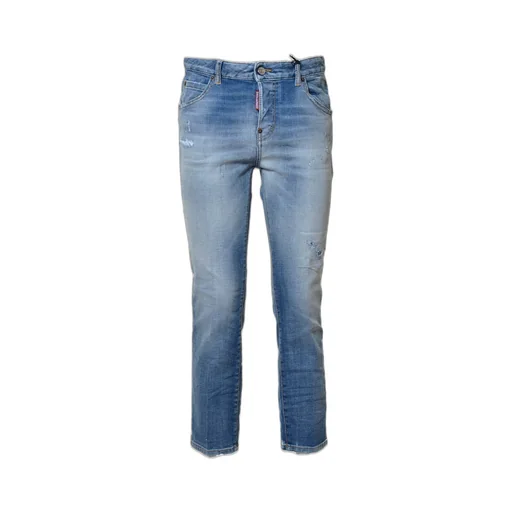 Slim-Fit Distressed Jeans