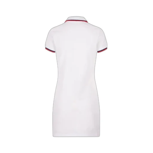 Logo Patch Polo Dress