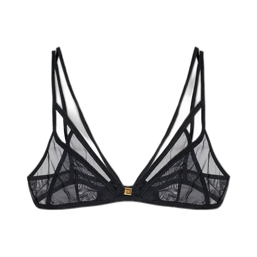 Triangle-Cup Layered Bra