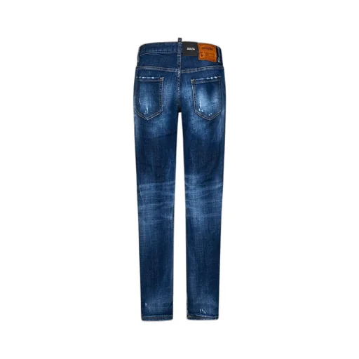 Mid-Rise Jennifer Distressed Jeans