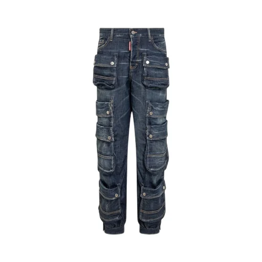 Baggy Fit Cargo Jeans