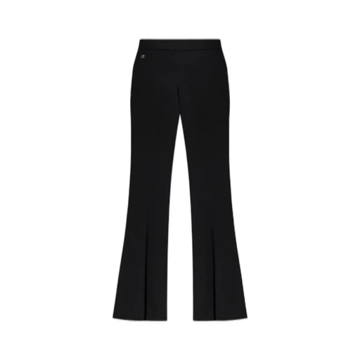 Logo-Plaque Pleated Trousers