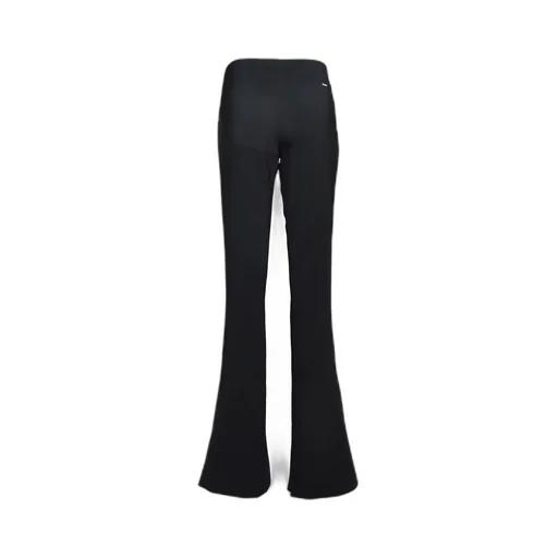 Logo-Plaque Skinny Flared Trousers