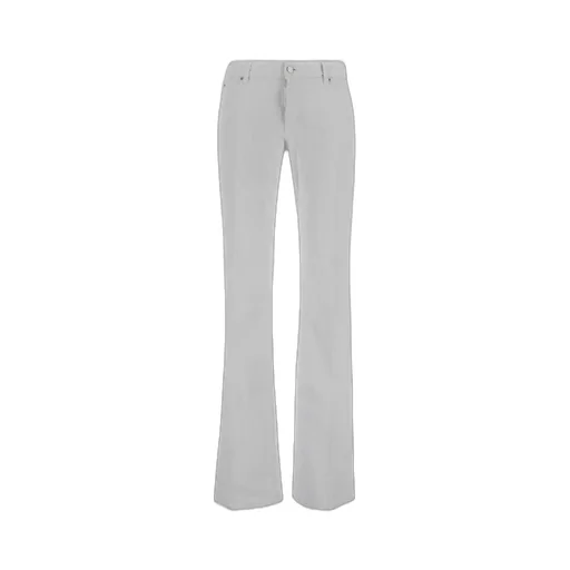 Mid-Rise Flared Jeans