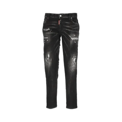 Cool Girl Distressed Cropped Jeans