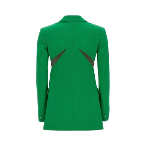 Cut-Out Detailed Long Sleeved Blazer
