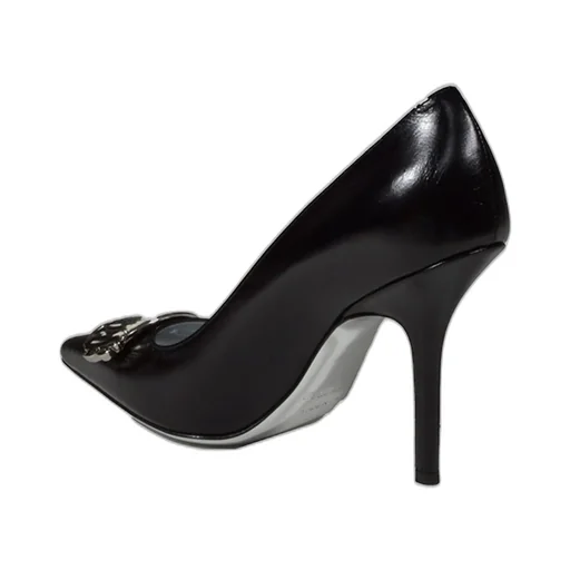 Logo Plaque Pointed-Toe Pumps