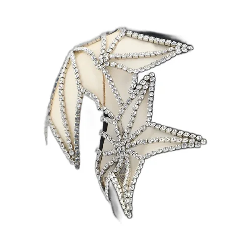 Star-Embellished Straight Hem Mini Dress