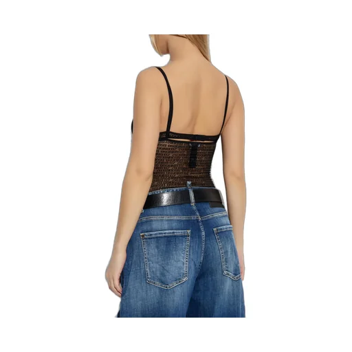 Allover Logo Lace Camisole Top