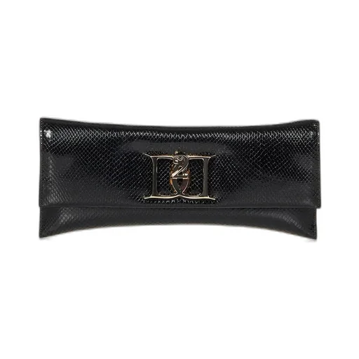 Double D Plaque Clutch Bag