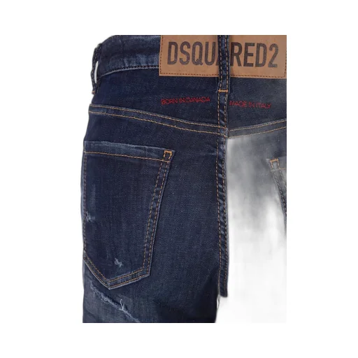 High Waisted Distressed Cropped Jeans
