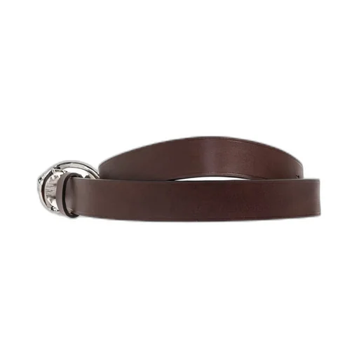 Logo Plaque Buckle Belt