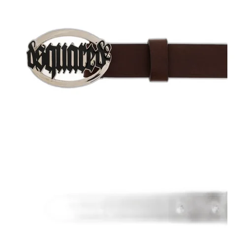 Logo Plaque Buckle Belt