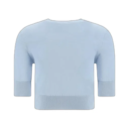Logo-Appliqué Crewneck Knitted Jumper
