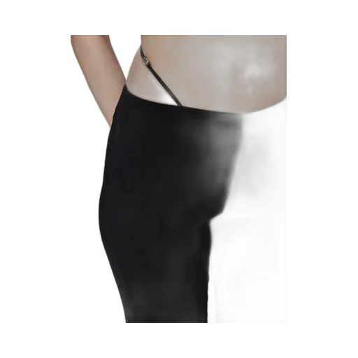 Strap Detailed Buckled Flared Pants
