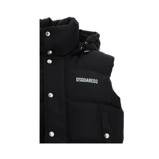 Logo Printed Sleeveless Gilet