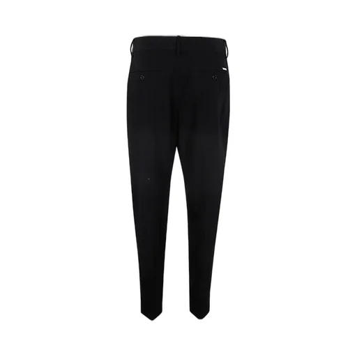 Straight-Leg Cropped Tailored Trousers