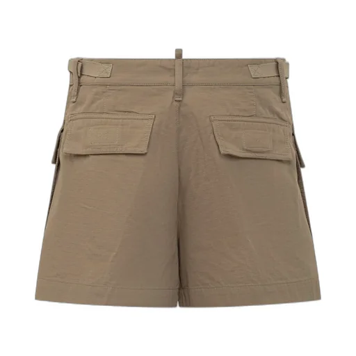 Icon-Printed Mid-Rise Cargo Shorts