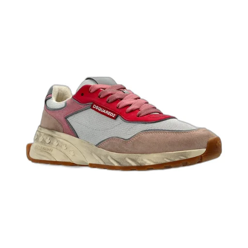Distressed Low-Top Sneakers
