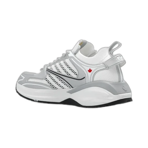 Dash Panelled Lace-Up Sneakers
