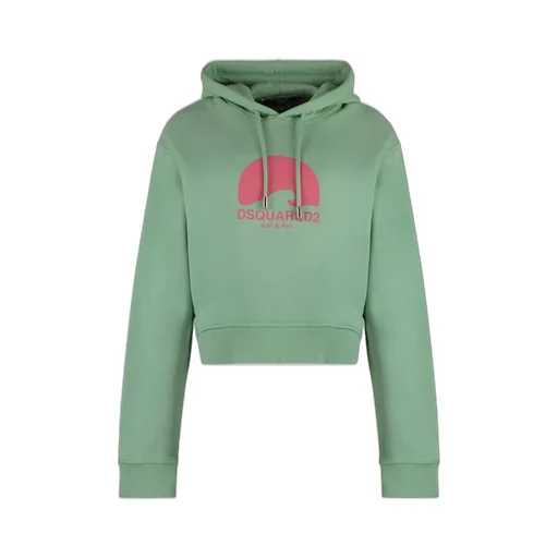 Logo Printed Drawstring Hoodie