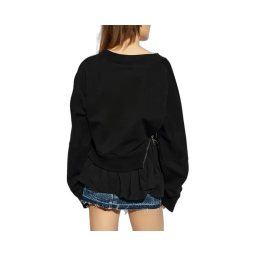 Zip Detailed Sweatshirt