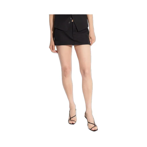 Logo Plaque Mini Skirt