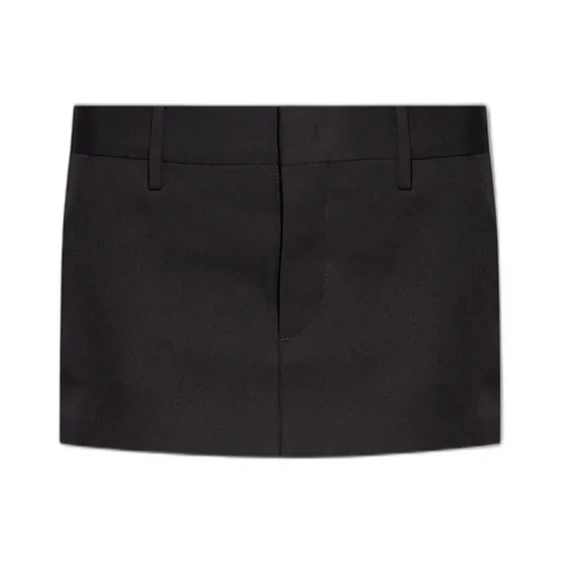 Logo Plaque Mini Skirt