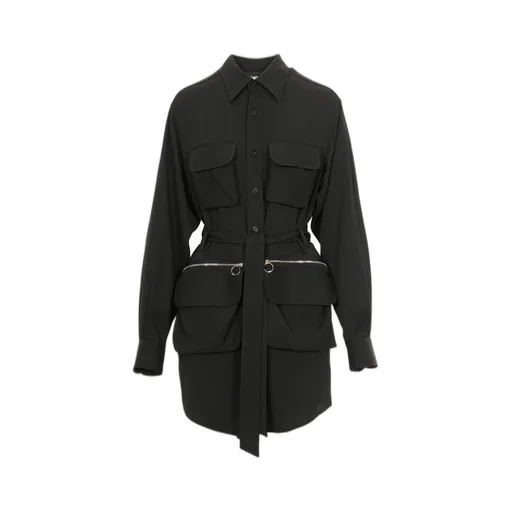 Belted Cargo Dress
