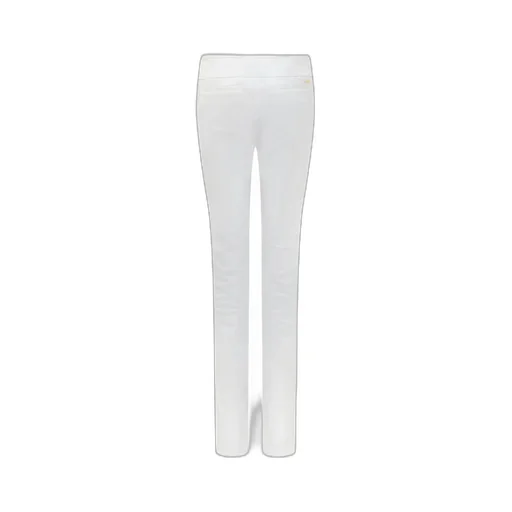 Cut-Out Straight-Leg Trousers