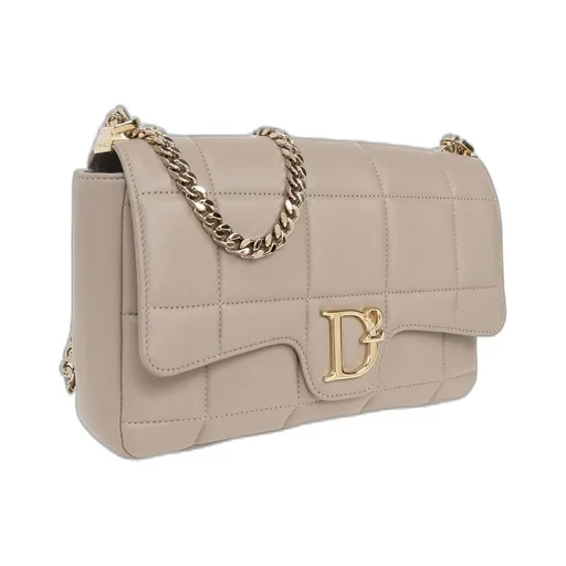 D2 Statement Soft Shoulder Bag