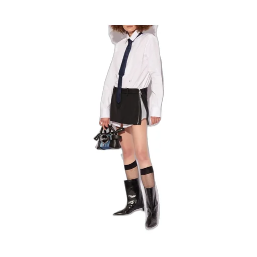 Zip-Detailed Skirt