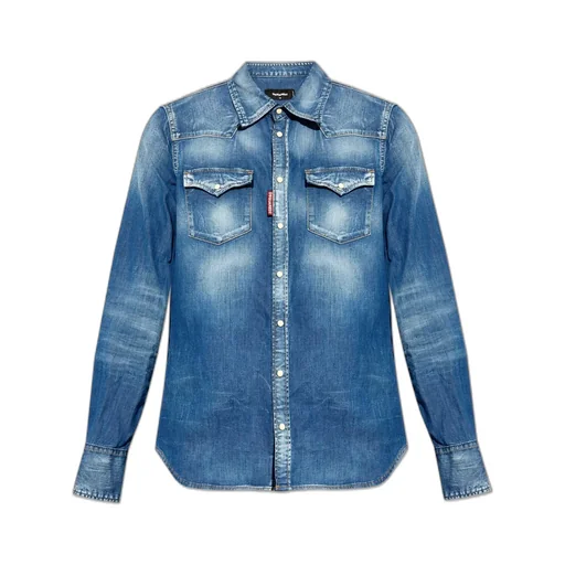 Buttoned Denim Shirt