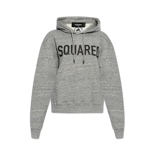 Logo Printed Drawstring Hoodie
