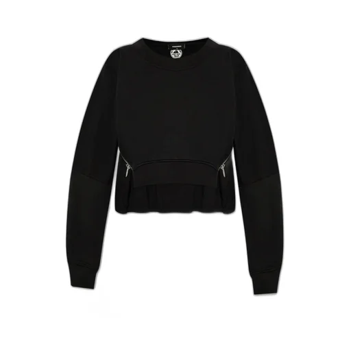Zip Detailed Sweatshirt